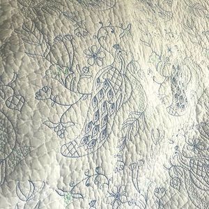 Anthropologie quilt and pillow cases